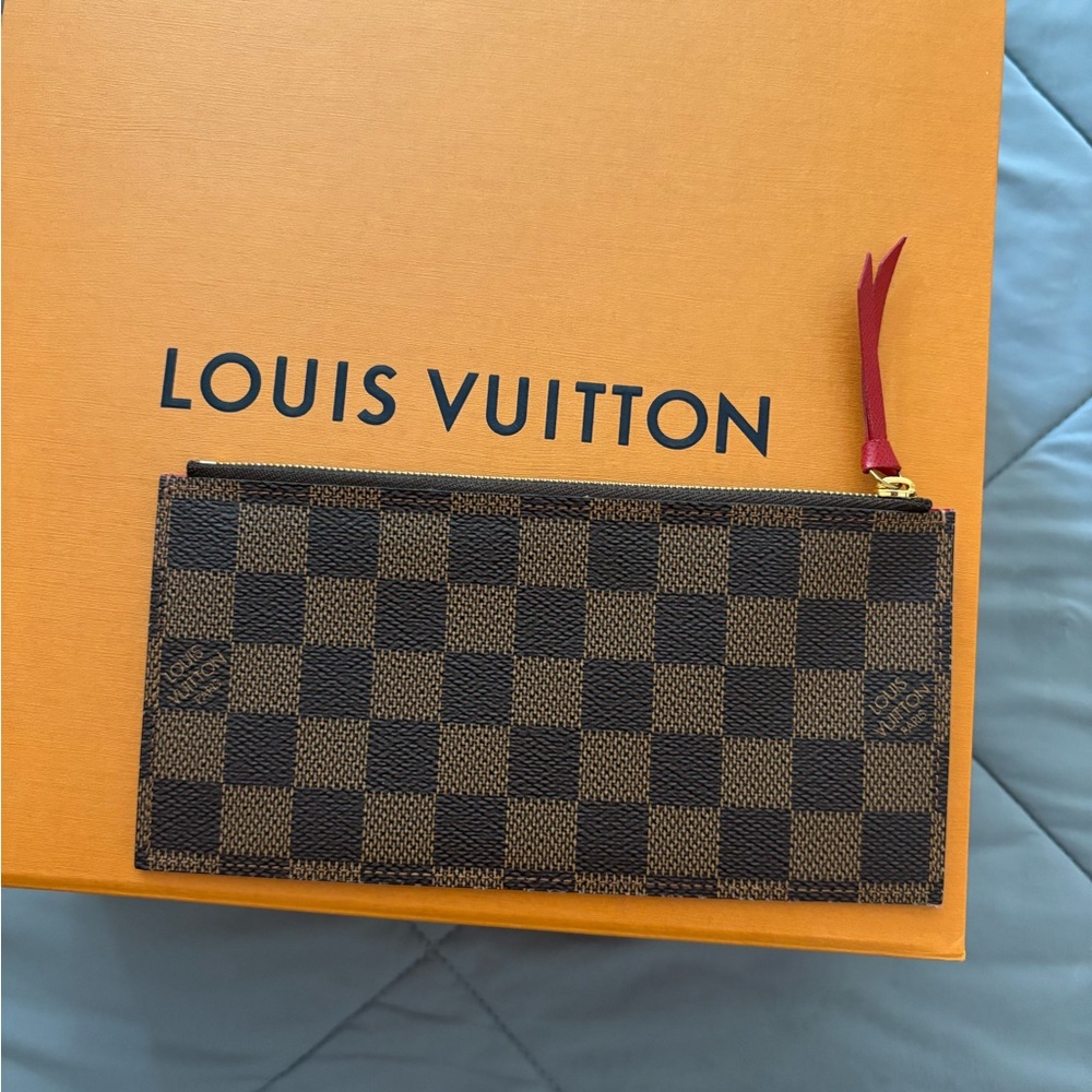 Louis Vuitton Red Interior Wallet